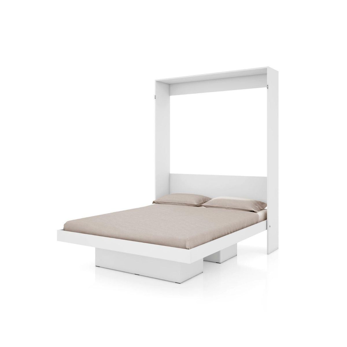 HOGA - Cama 2 plazas Manhattan Blanco