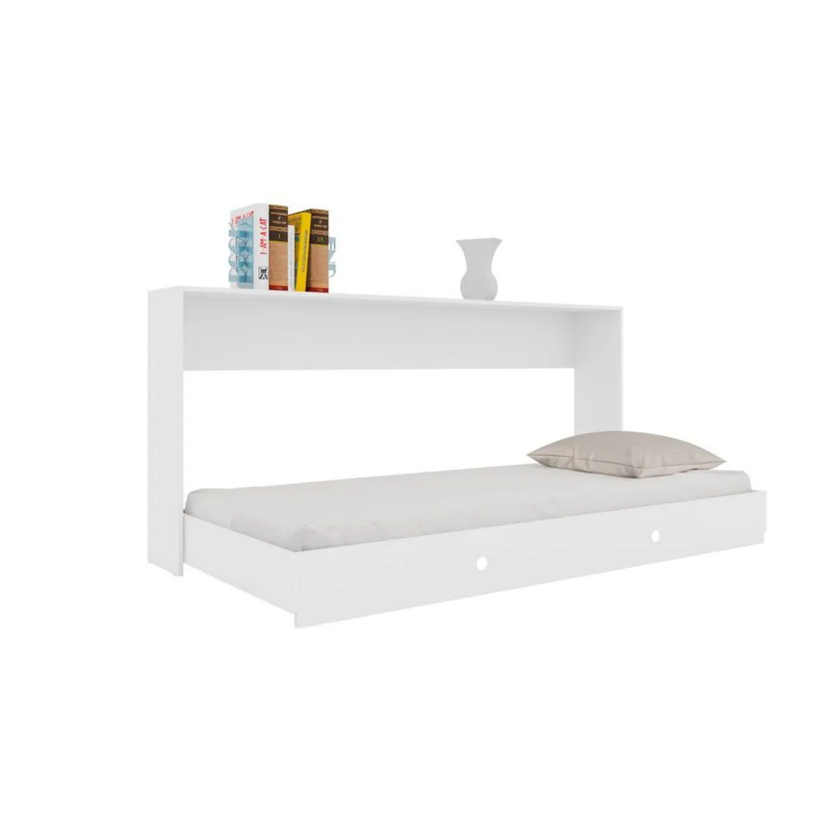 HOGA - Cama 1 plaza America Blanco