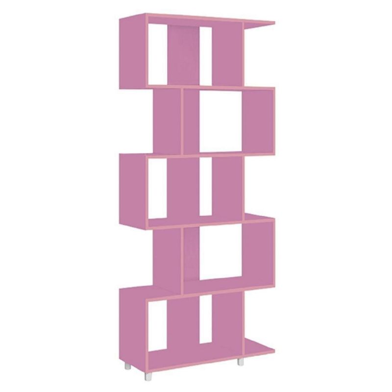 HOGA - Estante MDP 6 Nivel(es) 79x184x31 cm Rosado