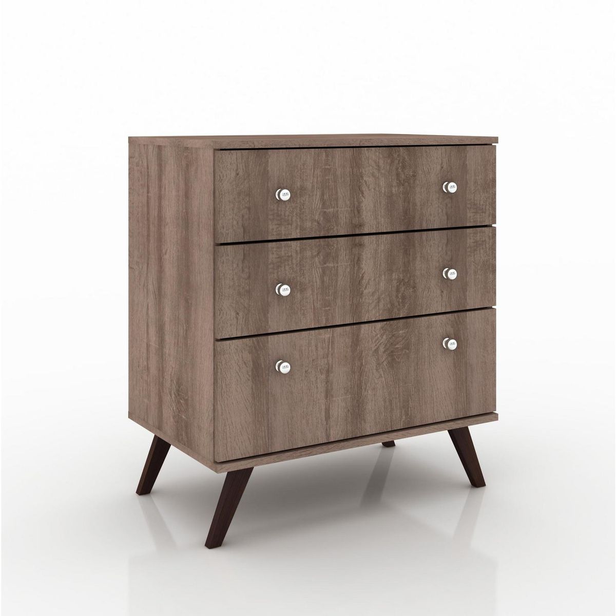 HOGA - Cómoda 3 Cajón(es) 0 70x80x45 cm Rústico