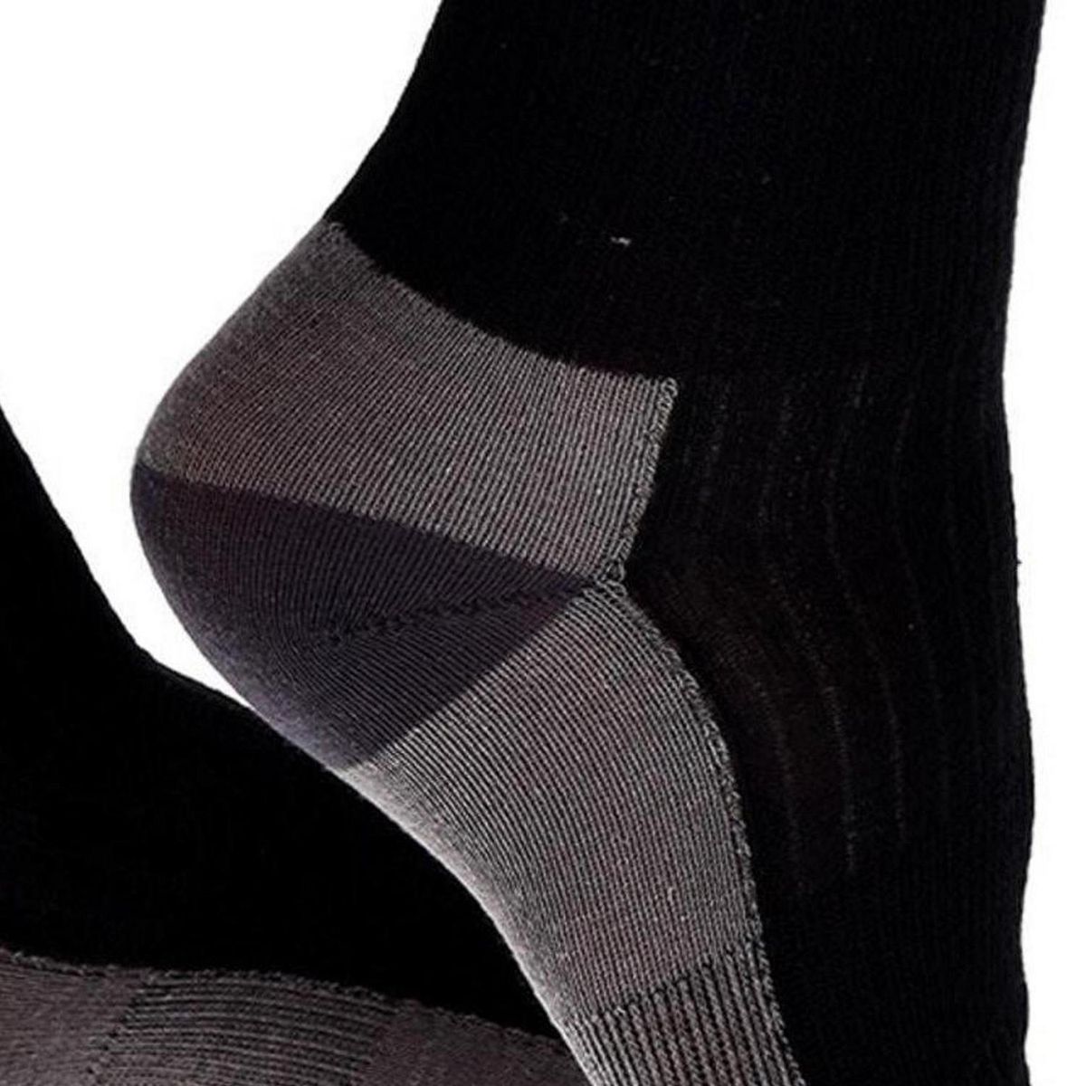 ALASKA - Pack 5 calcetines alaska negro classic algodón.