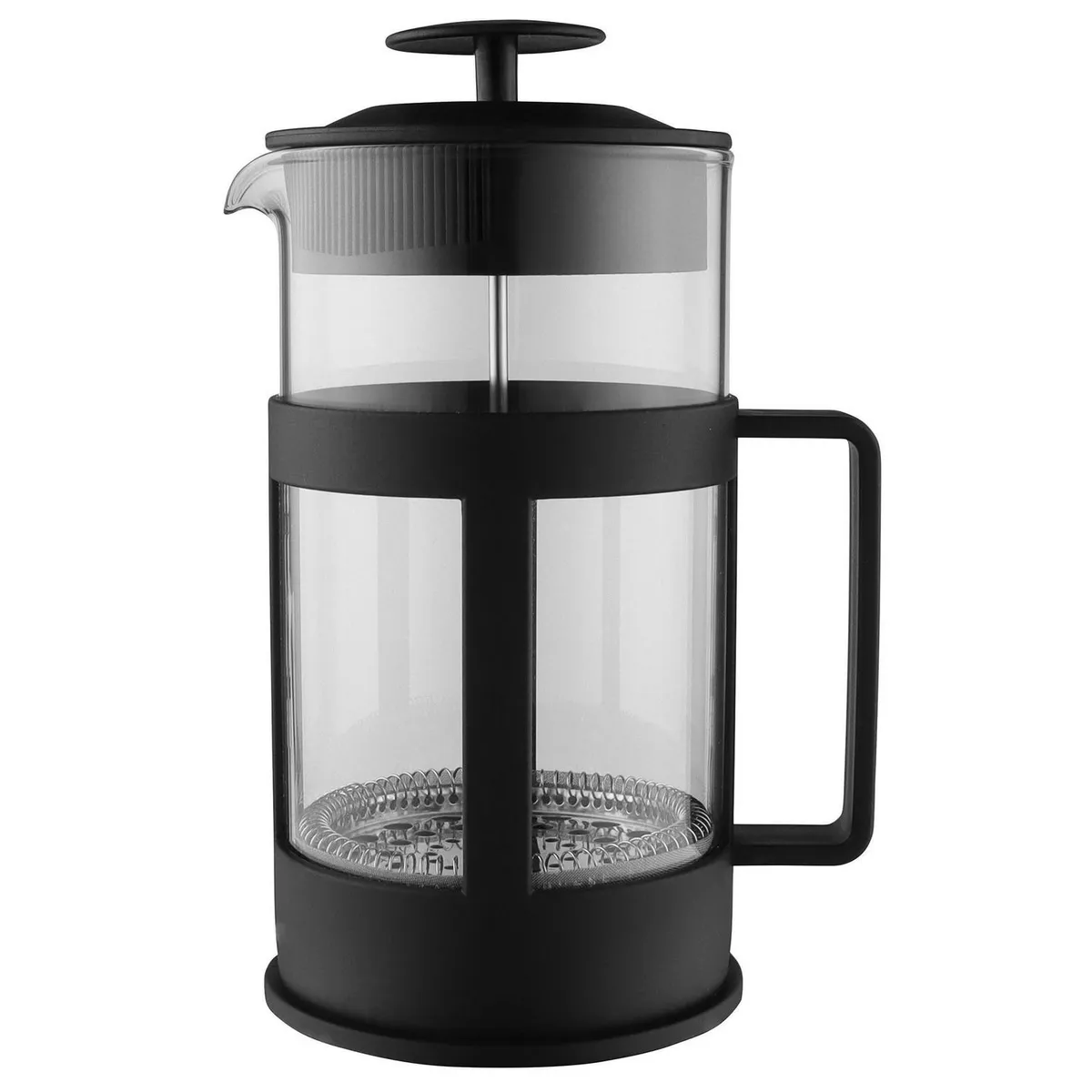 JUST HOME COLLECTION - Cafetera de Presion Vidrio 800 ml Transparente