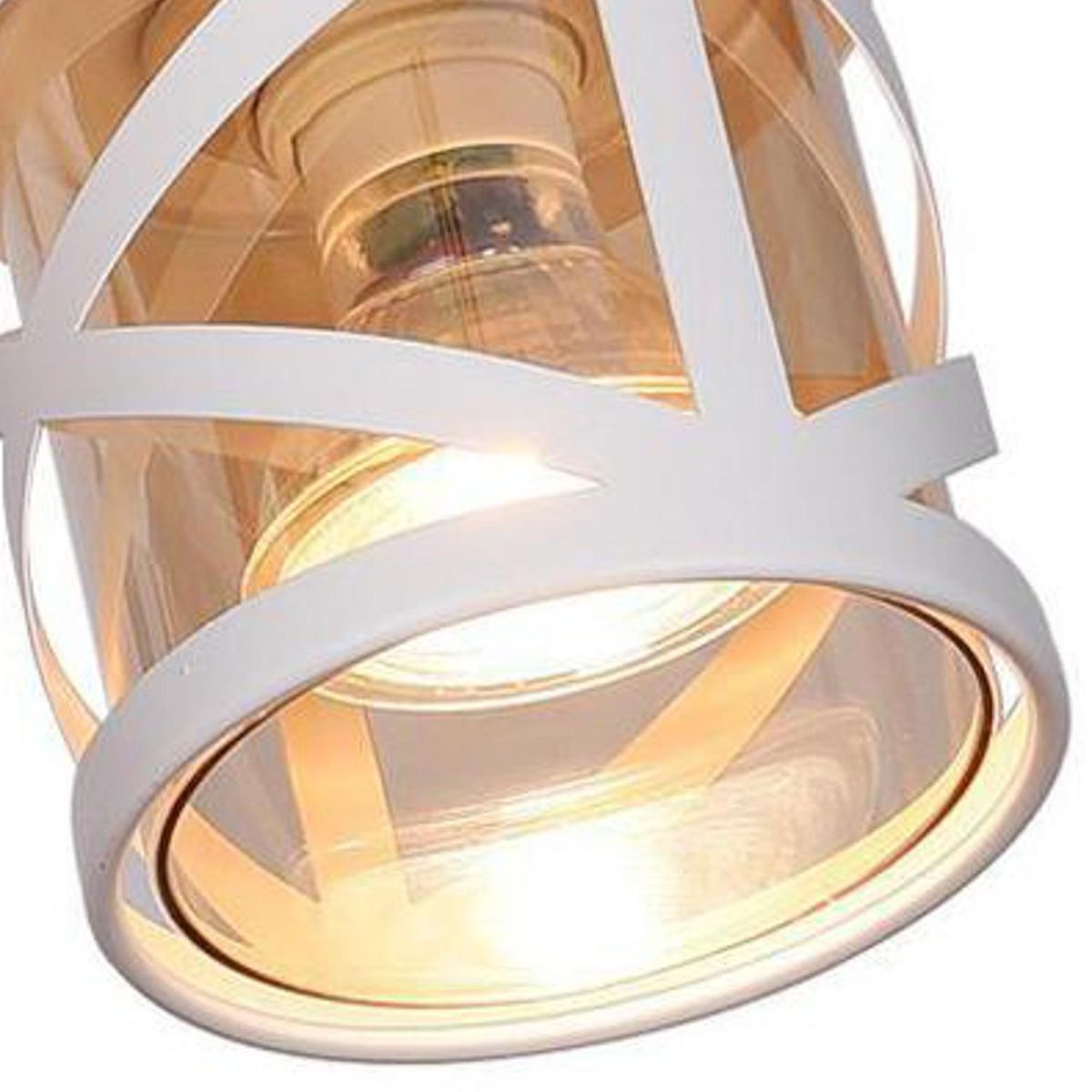 BP ILUMINACION - Barra Led Cali 2 Luces Metal Blanco