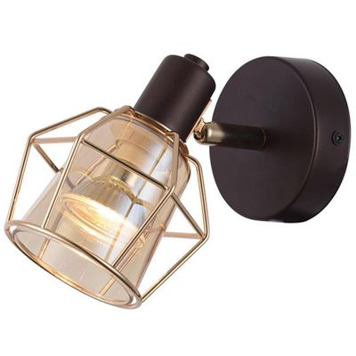 Imagen 2 del producto Foco sobrepuesto 1 luz GU10 kratia café oro