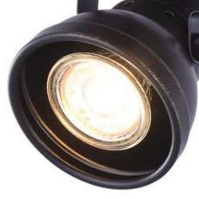 Imagen 2 del producto Barra Led Cazo 3 Luces Metal Negro