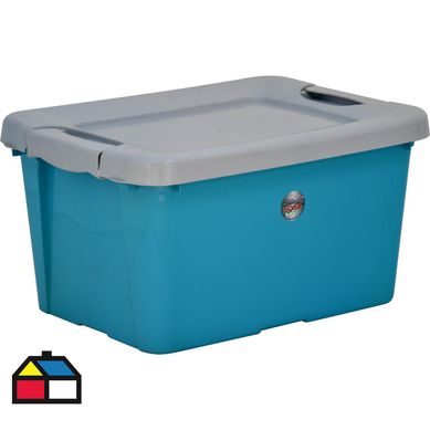 Caja 14 l 28x20x38 cm calipso-gris