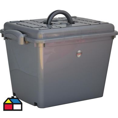 Caja 35 l 33x34x48 cm acero