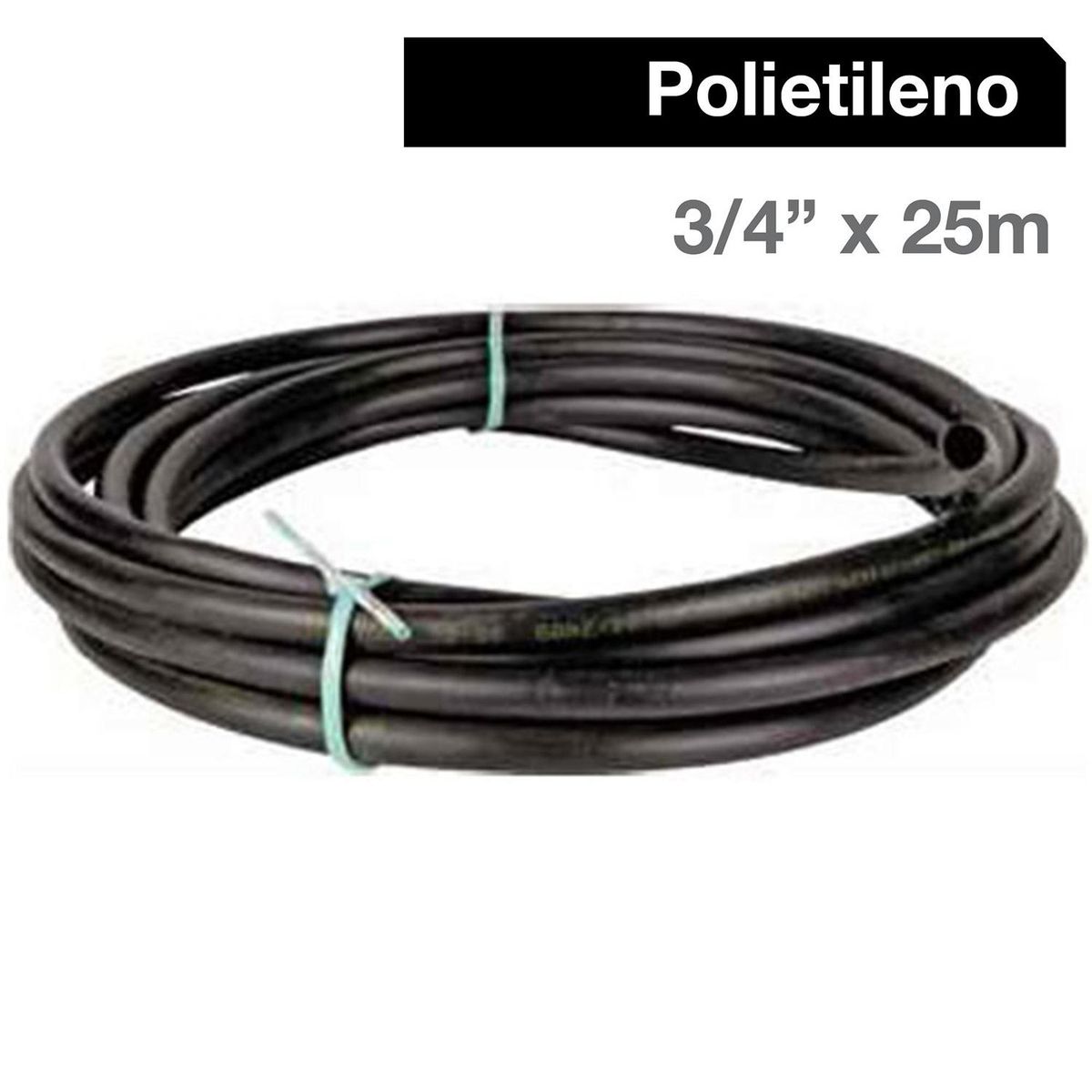 TIGRE - Cañería Polietileno Agua 3/4 "x25 m