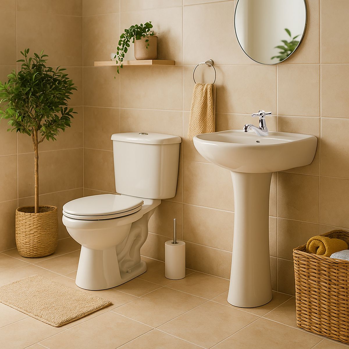 EDESA - Sala de Baño Evolution 6 litros Bone