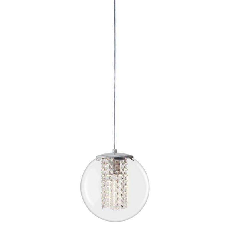 TASCHIBRA - Lámpara colgante Sfera transparente 1 luz E27
