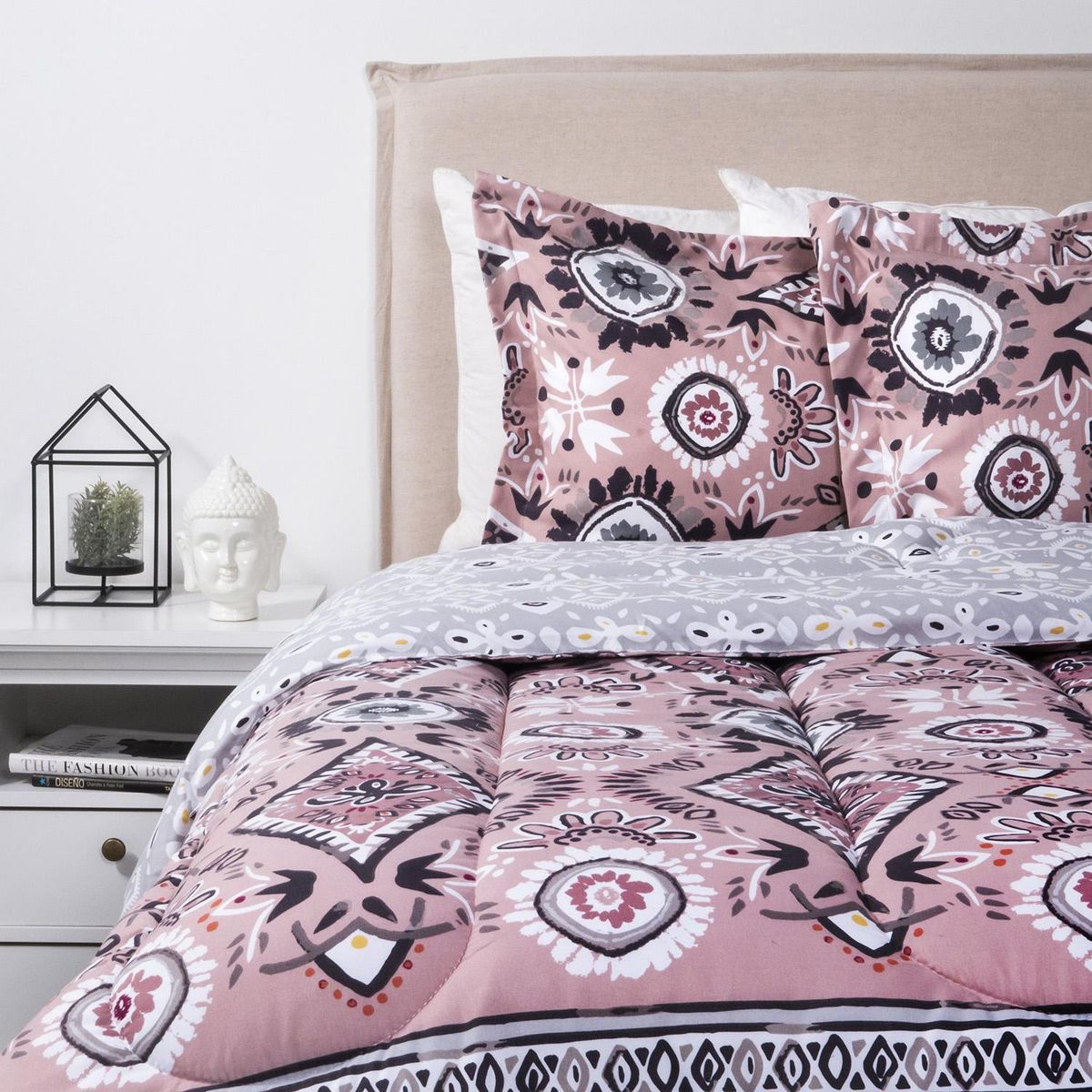 Plumón King Estampado Risen Multicolor , marca CANNON - Foto Principal