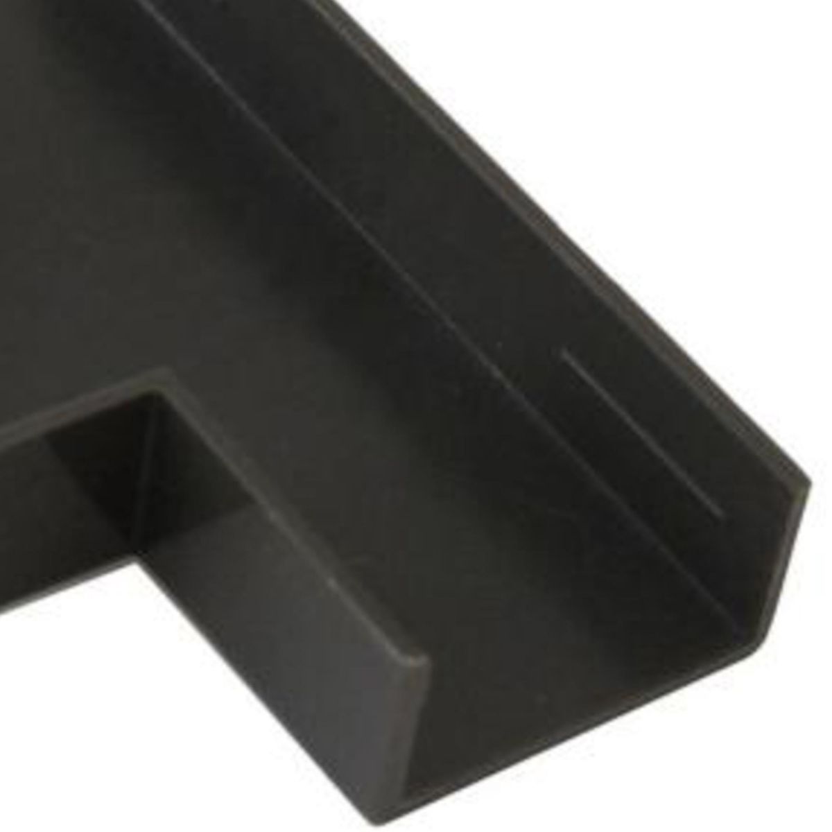 GRANTT - Accesorio canaleta 20x10 mm café derivación T, 2 unidades