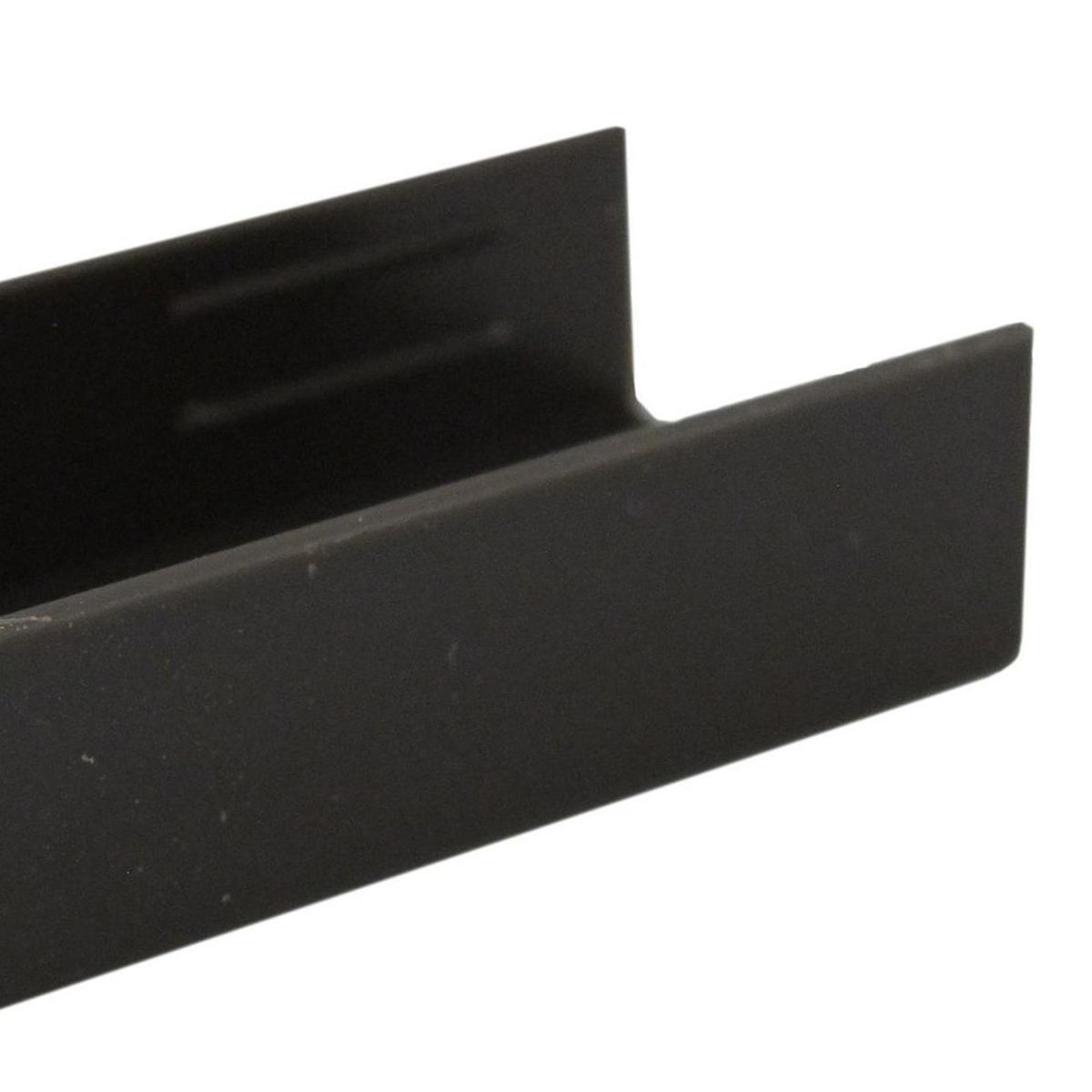 GRANTT - Accesorio canaleta 20x10 mm café unión plana, 2 unidades