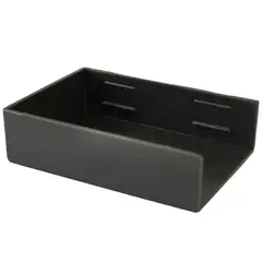 GRANTT - Accesorio canaleta 40x16 mmcafé tapa final, 2 unidades