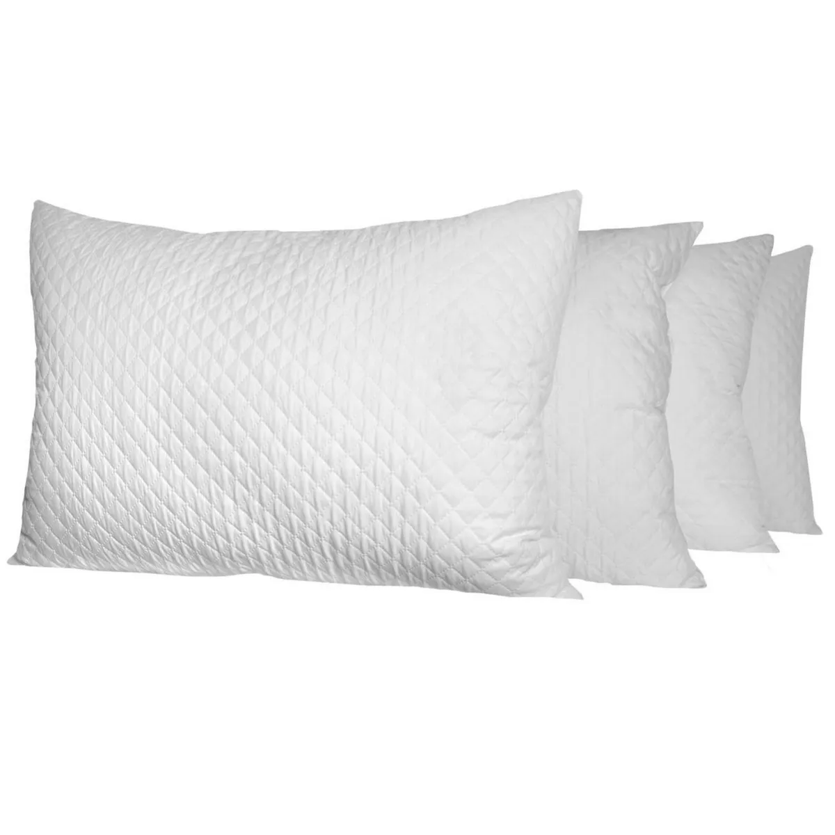ZEE DREAMS - Pack de 4 Almohadas Premium 50x70 cm