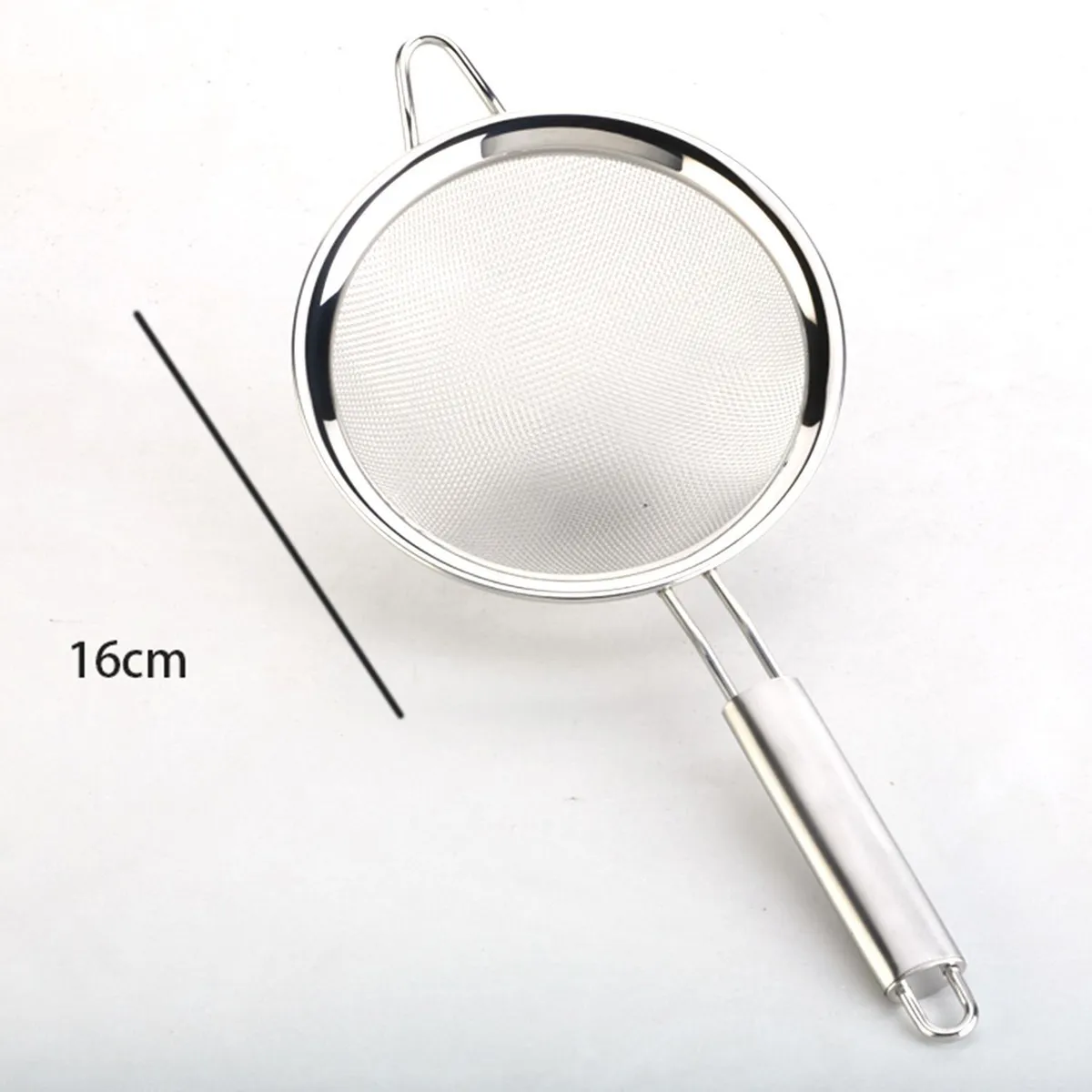 JUST HOME COLLECTION - Colador Inoxidable 16 cm Just Home Collection Mango Ovalado