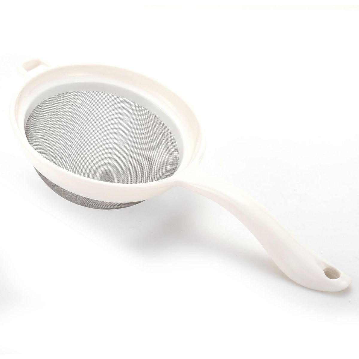 JUST HOME COLLECTION - Colador 19 cm plástico blanco