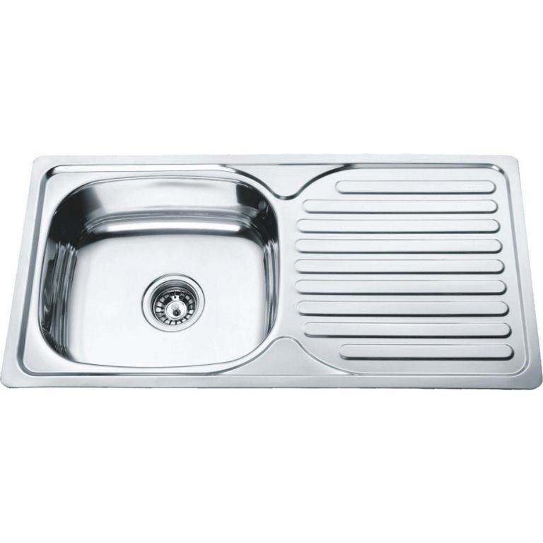 Lavaplatos 1 Cubeta(s) 86x17x43.5 cm Acero inoxidable