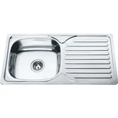 FDV - Lavaplatos 1 Cubeta(s) 86x17x43.5 cm Acero inoxidable