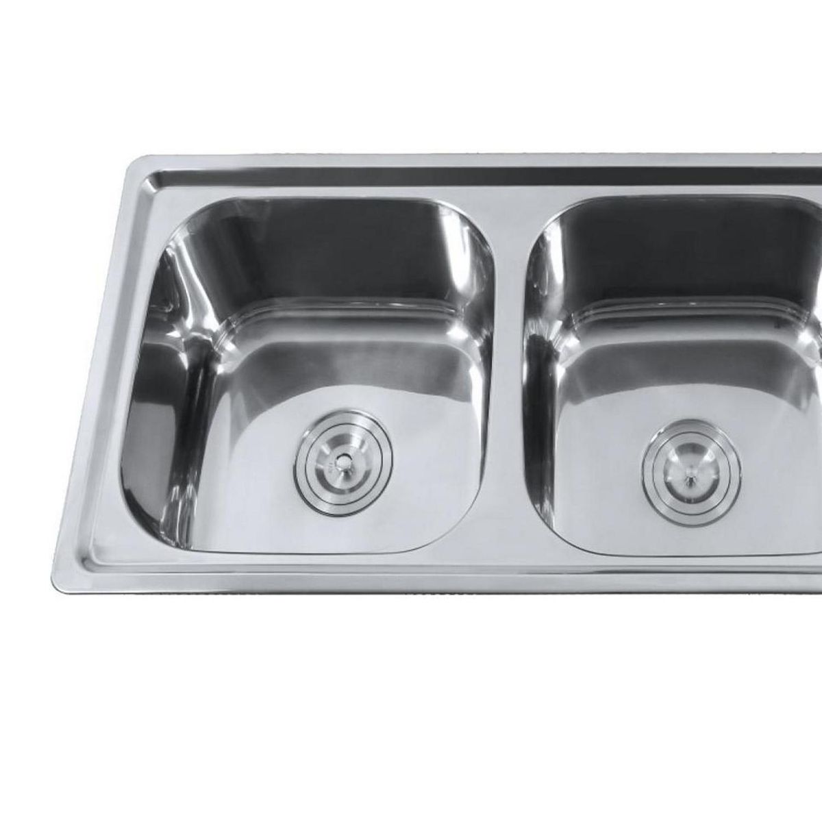 FDV - Lavaplatos 2 Cubeta(s) 1.20x17x43.5 cm Acero inoxidable