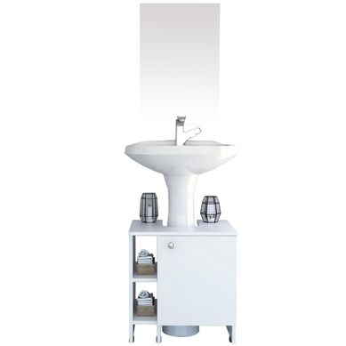 Combo mueble de lavamanos + espejo