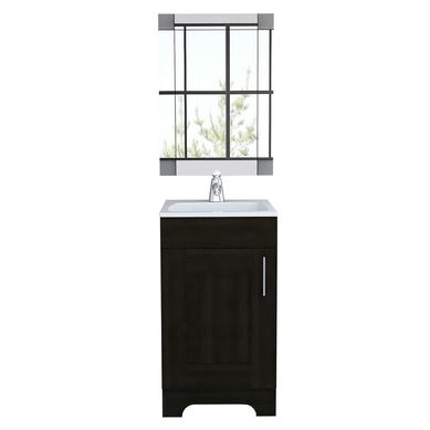 Combo Mueble de Lavamanos/Espejo  Wengue