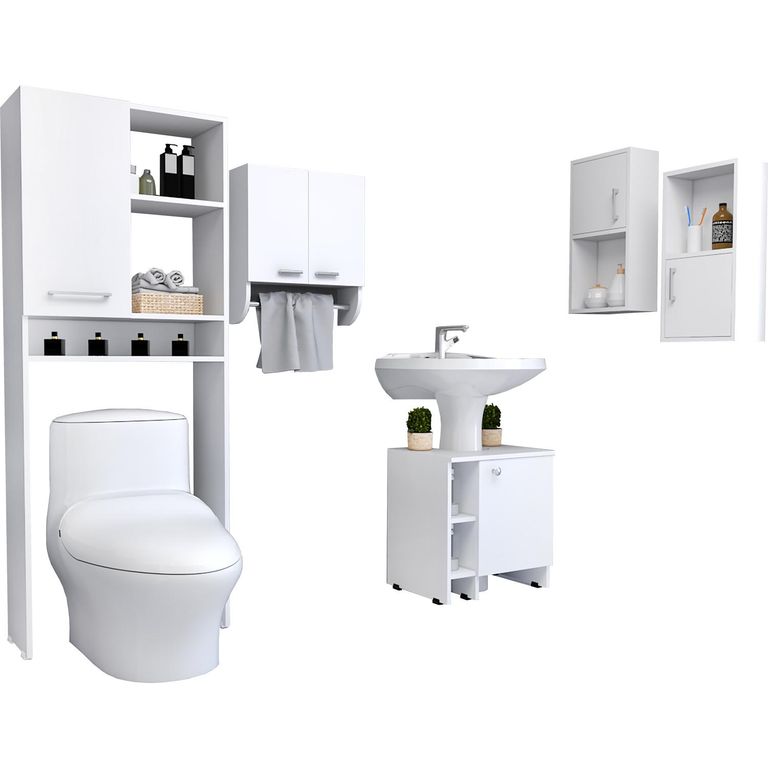 Botiquín Para Baño Con Optimizador De Lavamanos