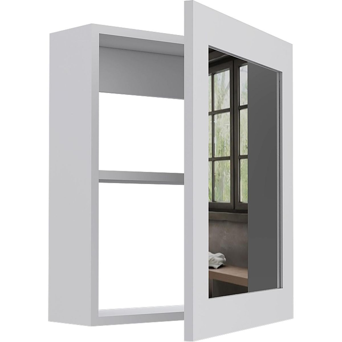 TUHOME - Botiquín/Optimizador Lavamanos Blanco