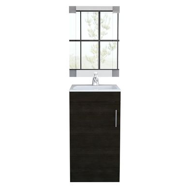 Combo Mueble de Lavamanos/Espejo Wengue