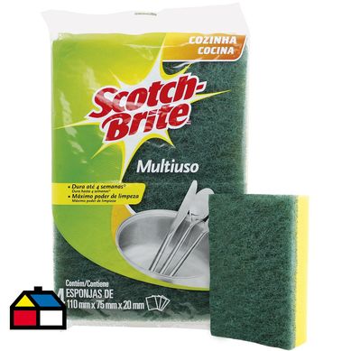 Pack 4 esponjas estndar