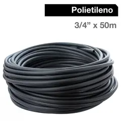 TIGRE - Cañería Polietileno Agua 3/4 "x50 m
