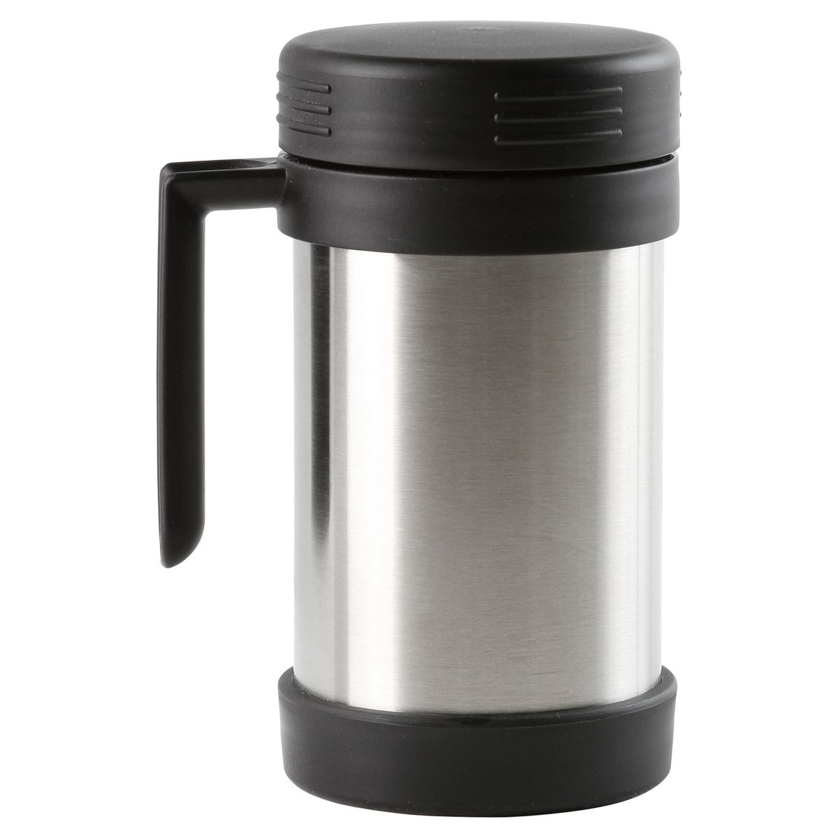THERMOS - Termo para Comida 470 ml Plateado/ Negro