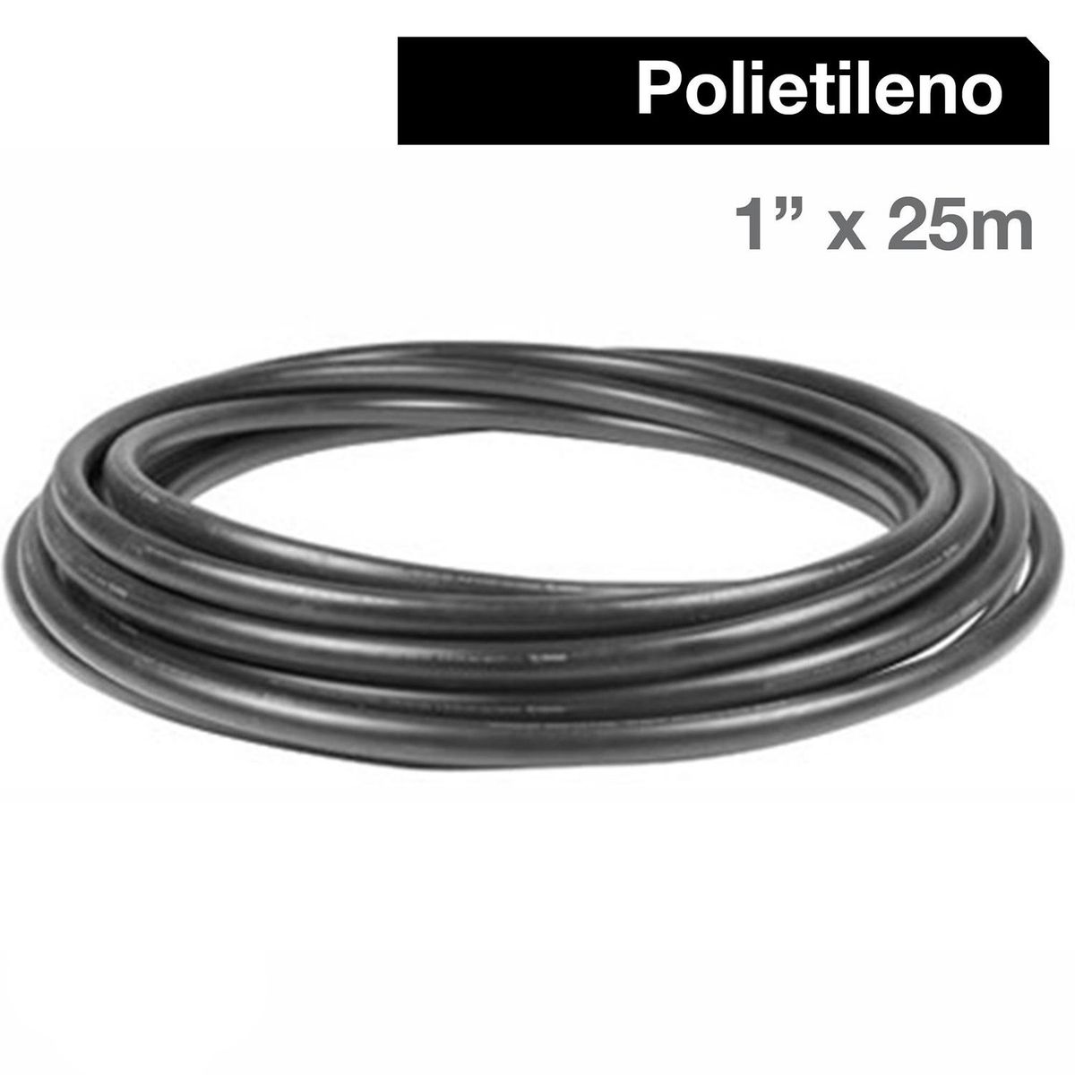 TIGRE - Cañería Polietileno Agua 1 "x25 m