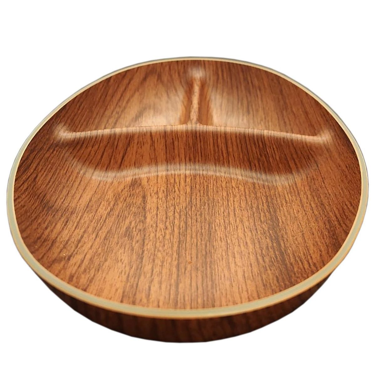 JUST HOME COLLECTION - Plato ovalado con divisiones 16,6x23,7 cm