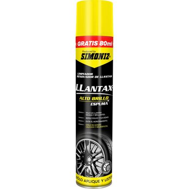 Renovador de llantas espuma aerosol 400 ml