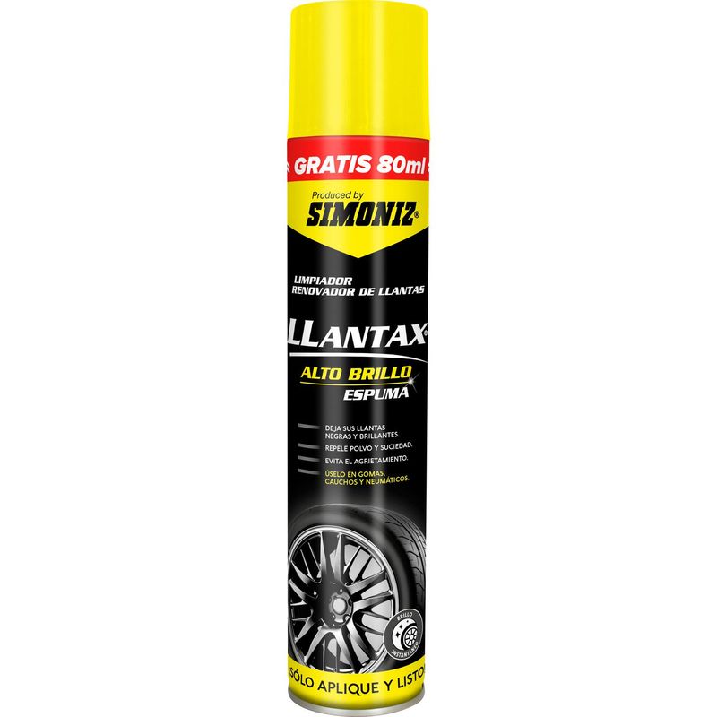SIMONIZ - Renovador de llantas espuma aerosol 400 ml