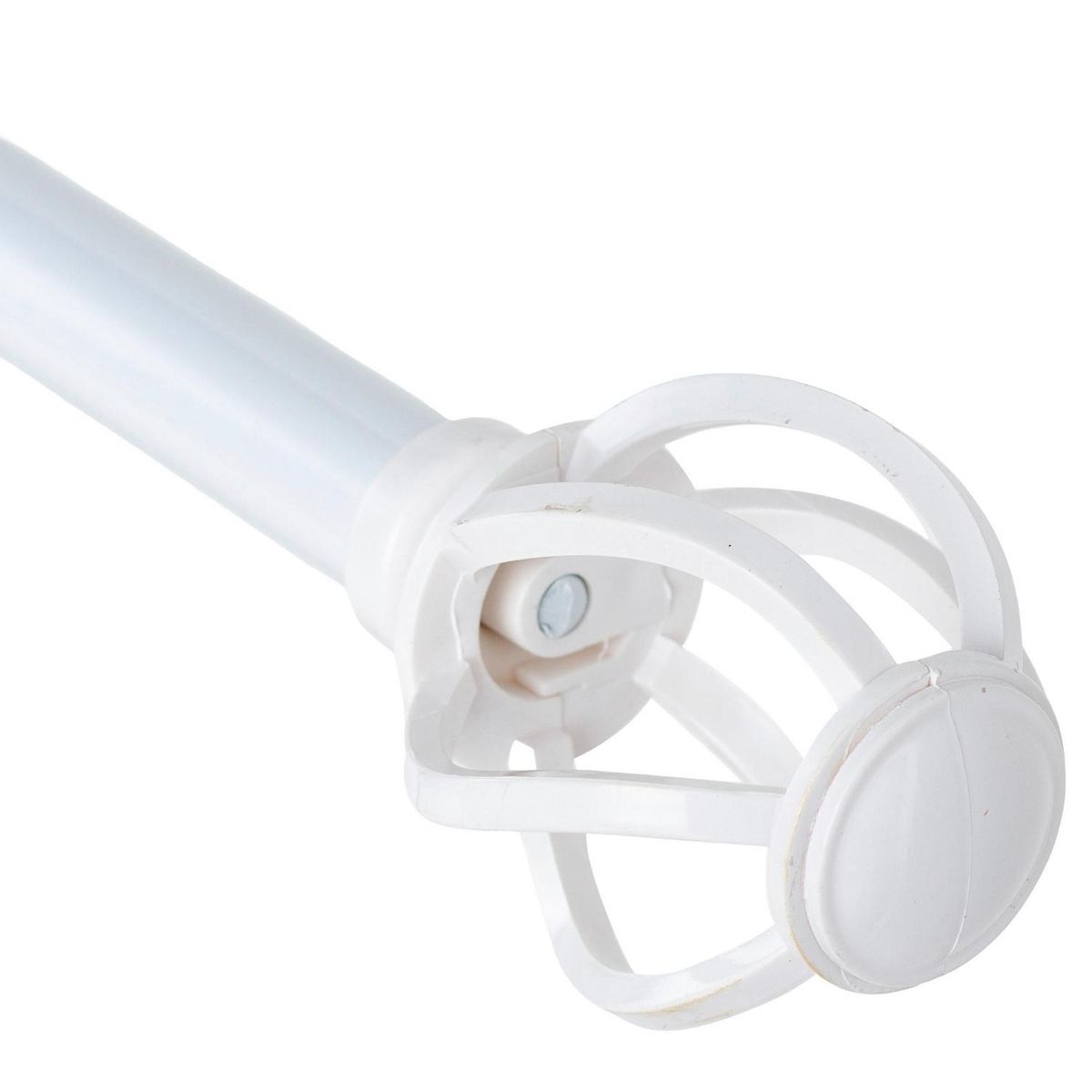 METALHSA - Set de Barra Doble 13/16 mm extensible 70-120 cm Nido Blanco