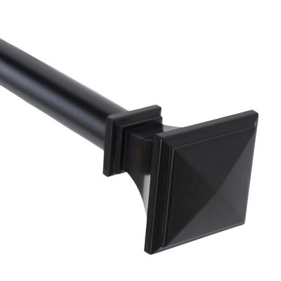 Imagen 2 del producto Set de Barra Simple 13/16 mm extensible 120-200 cm Prisma Negro