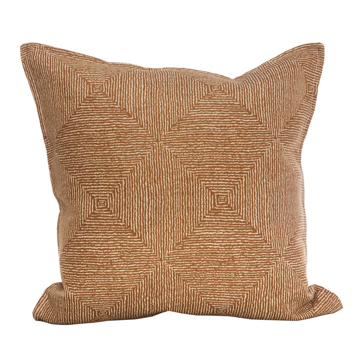 KELIM - Cojín café 50x50 cm