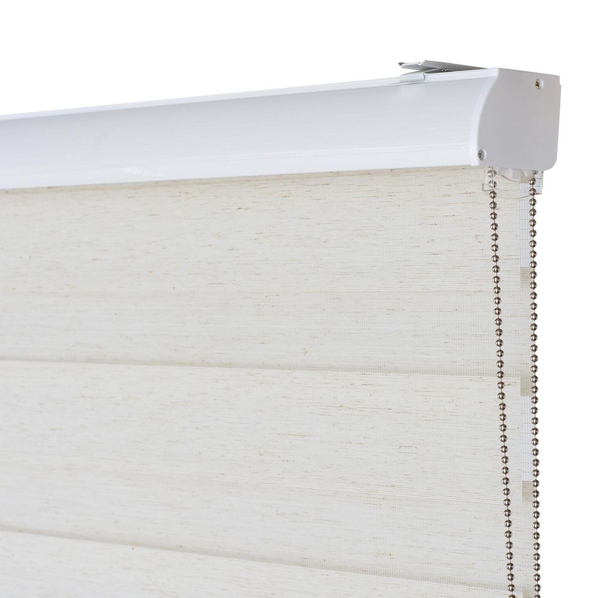 METALHSA - Cortina Roller Duo sin Cenefa Look Lino