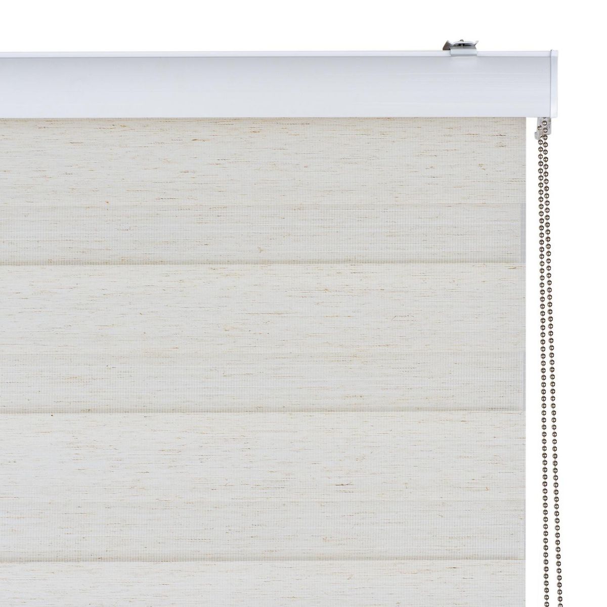METALHSA - Cortina Roller Duo sin Cenefa Look Lino