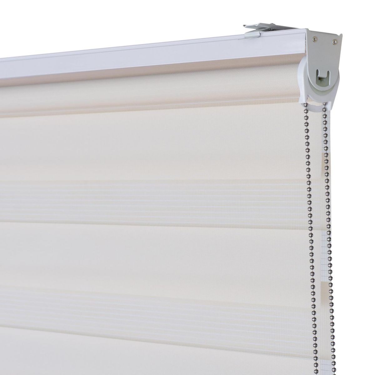 METALHSA - Cortina Roller Duo sin Cenefa Beige