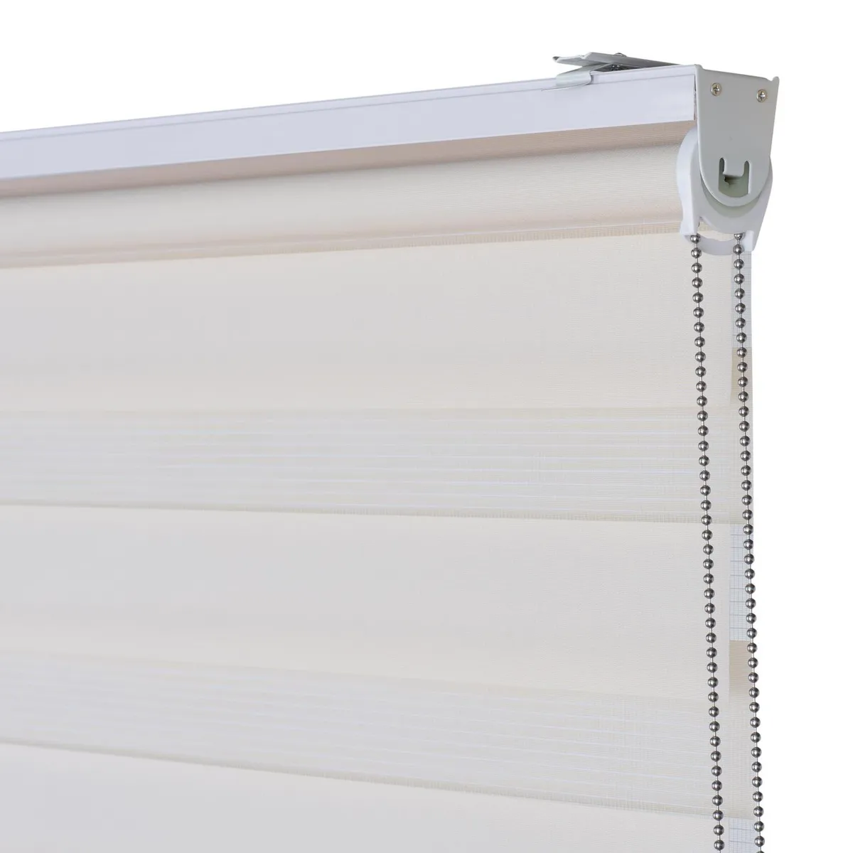 METALHSA - Cortina Roller Duo sin Cenefa Beige