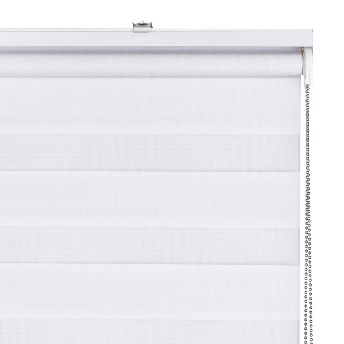 METALHSA - Cortina Roller Duo sin Cenefa Blanco