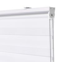 Cortina Roller Dúo Poliéster Blanco