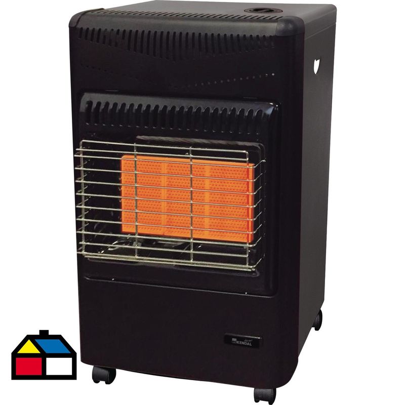KENDAL - Estufa a Gas 15 Kg Gas KGR-15 Gris