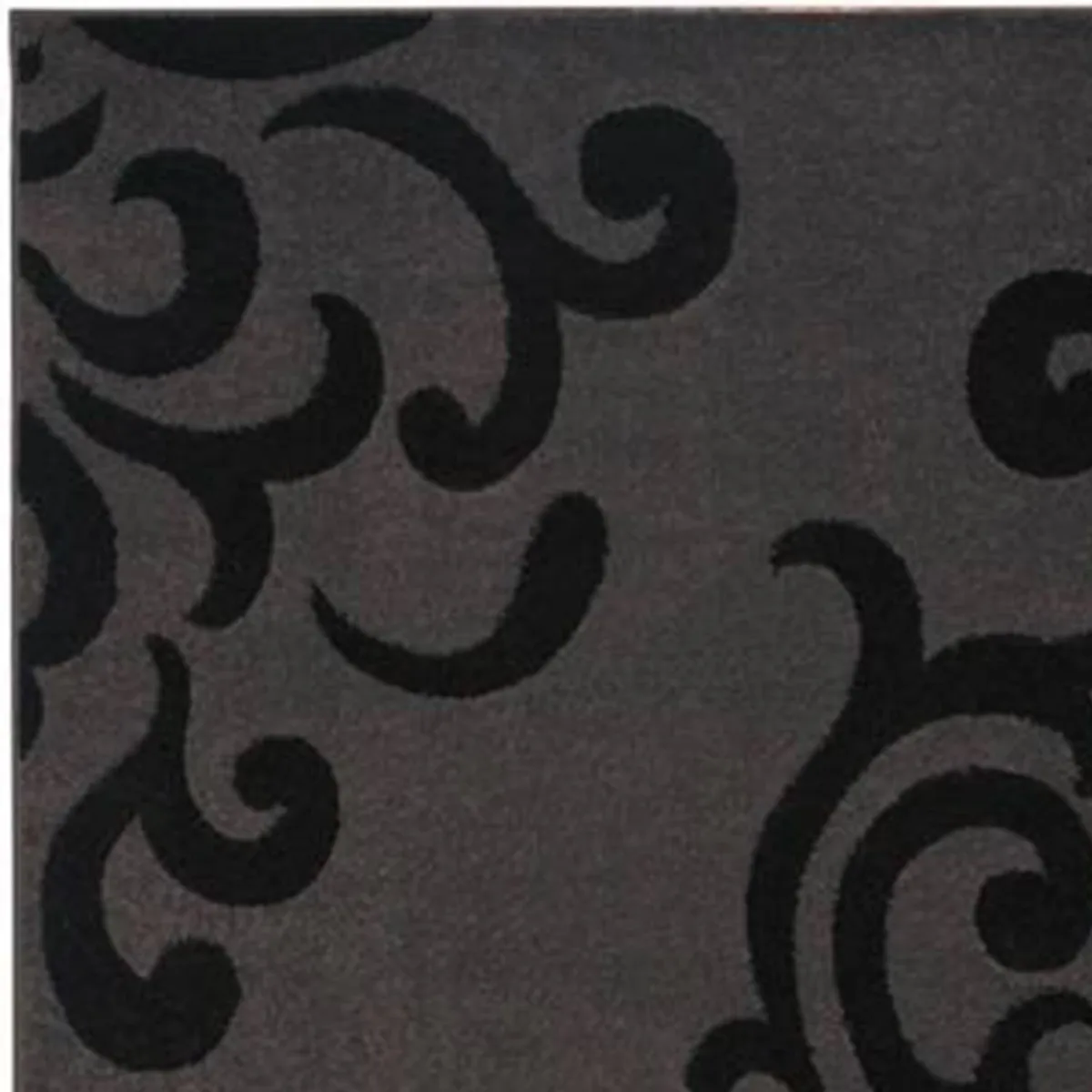 IDETEX - Bajada de Cama Carved 80x120 cm Polipropileno Gris