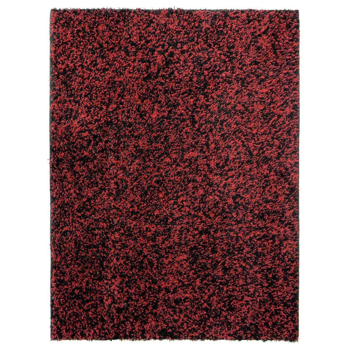 IDETEX - Alfombra Shaggy 150x200 cm Polipropileno Negro