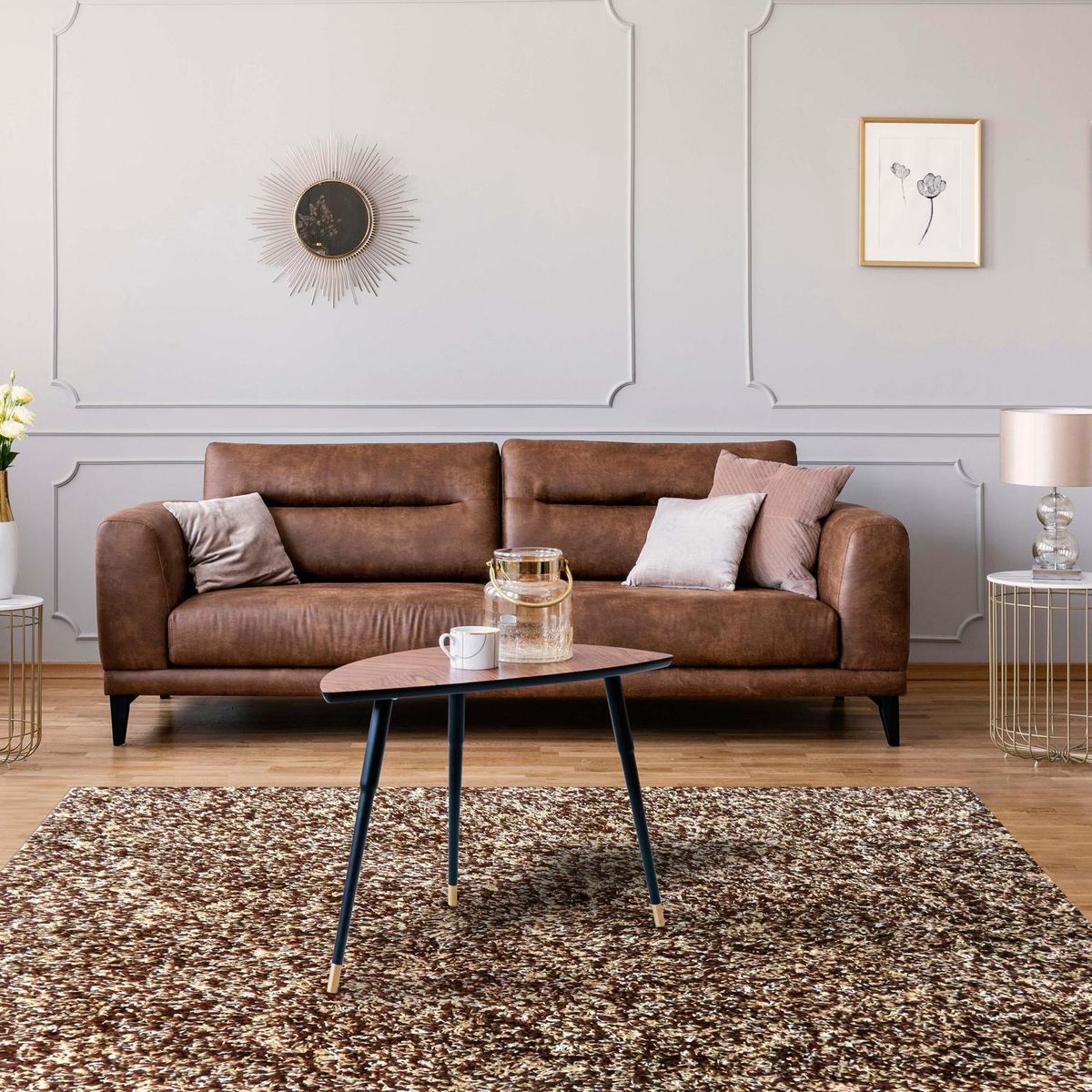 IDETEX - Alfombra Shaggy 150x200 cm Polipropileno Beige