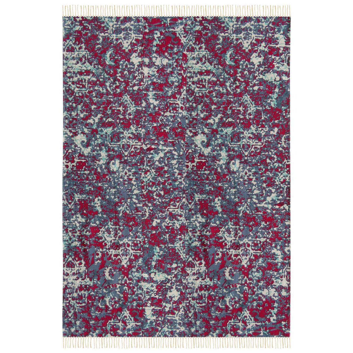 IDETEX - Alfombra Cotton 160x230 cm Algodón Rojo